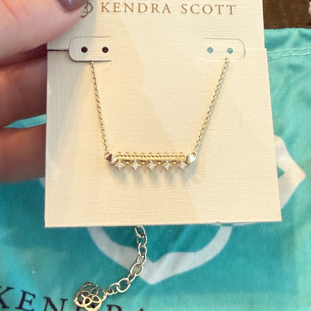 Kendra Scott Gold Necklace